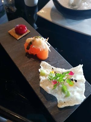 Appetizer at Joie Restaurant in Central Singapore