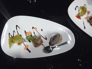 dessert of dinner set at Joie Restaurant in Central Singapore