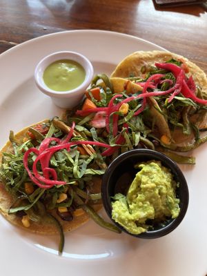Cactus tacos   at Lola Valentina in Isla Mujeres