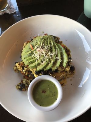 Best vegan breakfast on the Island! at Lola Valentina in Isla Mujeres