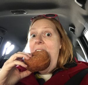 vegan cronut! at Beechwood Doughnuts in St Catharines