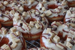 Cookie Dough at Beechwood Doughnuts in St Catharines