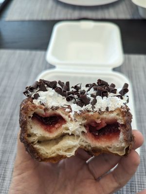 Black Forest Cronut at Beechwood Doughnuts in St Catharines