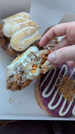 Sweet potato marshmallow at Beechwood Doughnuts in St Catharines