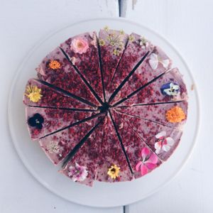 'sublime' - strawberry & lime at The Raw Kitchen in Auckland