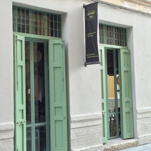 the entrance to Astrid at Astrid in Malaga