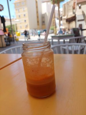 Apple, carrot and ginger at Astrid in Malaga