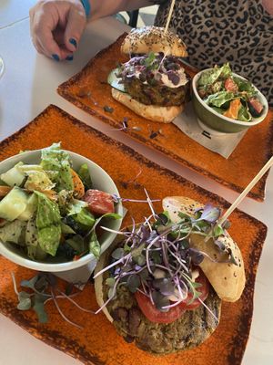 Vegan Bean Burger😍  at Astrid in Malaga