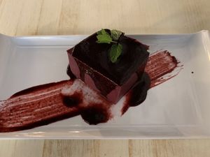 desert at Astrid in Malaga