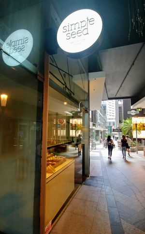 Exterior at Simple Seed Eatery in South Yarra