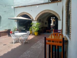 The courtyard at Kalenda in Santo Domingo