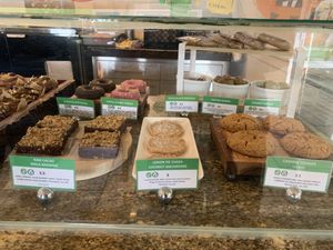 Baked goods at Thrive Organic Kitchen in Toronto
