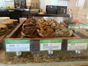 Baked goods at Thrive Organic Kitchen in Toronto