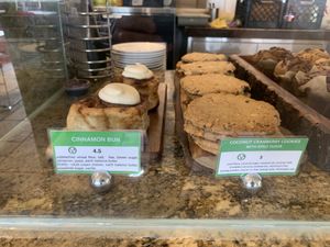 Baked goods at Thrive Organic Kitchen in Toronto