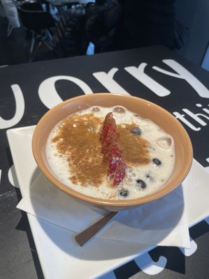 Porridge  at Blueorange Coffee and Bagel - Alserbachstrasse in Vienna