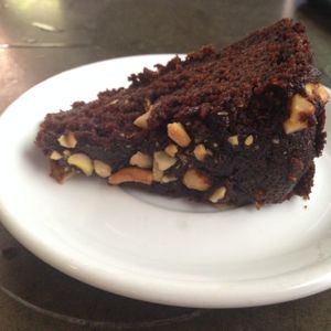 Chocolate cake at Saigon Vegan - Bui Vien in Ho Chi Minh City