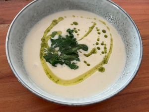 Selters soup  at Super Jami Kitchen in Stuttgart