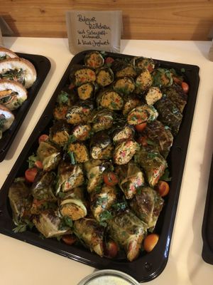 Bulgur rolls   at Super Jami Kitchen in Stuttgart