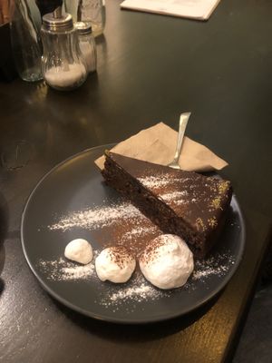 Sacher torte   at Super Jami Kitchen in Stuttgart