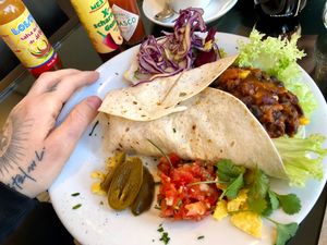 wrap at Super Jami Kitchen in Stuttgart