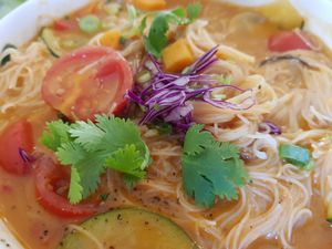 Vietnamese Lemongrass Soup at Super Jami Kitchen in Stuttgart