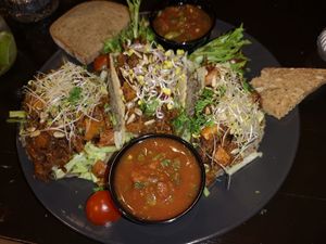 bbq taco  at Super Jami Kitchen in Stuttgart