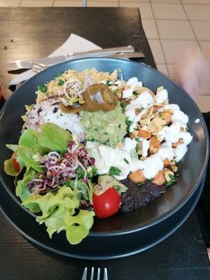 :-) at Super Jami Kitchen in Stuttgart