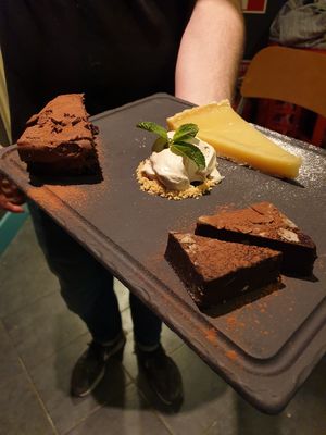 All vegan desserts and icecream at Brewers Beer Bar - 3eLång in Gothenburg