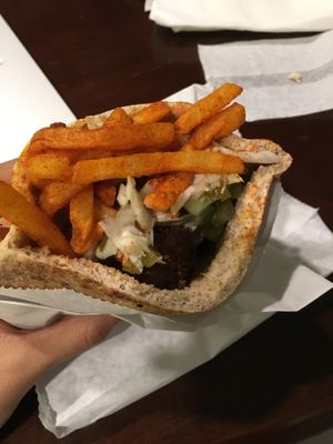 Yummy at The Flying Falafel in San Francisco