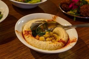 Hummus  at Jeitta in Woking