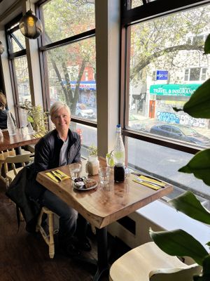 Great spot for breakfast   at Little ChoC Apothecary in Brooklyn