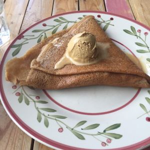 sweet crepe at Little ChoC Apothecary in Brooklyn
