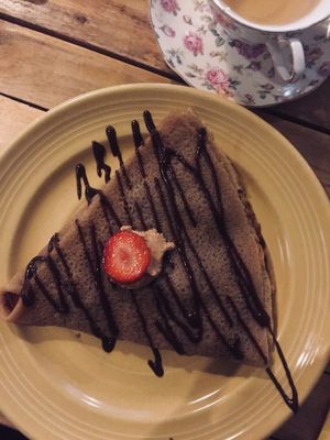 Newtella, Peanut Butter & Strawberries  at Little ChoC Apothecary in Brooklyn