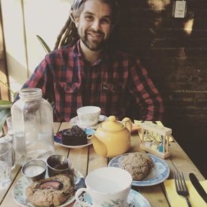 Afternoon tea  at Little ChoC Apothecary in Brooklyn