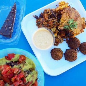 yum!  at Earth Girls Goodies & Eatery in Durango