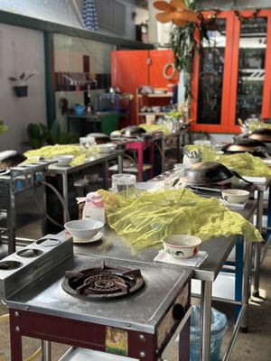   at Green Garden & May Kaidee Cooking School in Bangkok