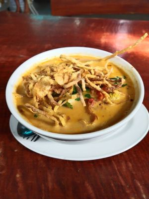 Curry at Green Garden & May Kaidee Cooking School in Bangkok