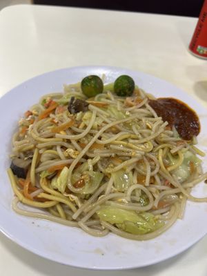   at Hwa Jin Vegetarian 華津素食 in West Singapore