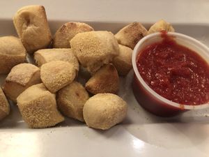 Modified Pretzel Bites (no garlic butter or Parmesan) at Mellow Mushroom in Pooler
