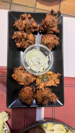 Pakoras  at El Boca a Boca in Oviedo
