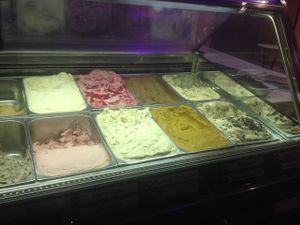 Flavors of the day at Cashew Cow in Tucson