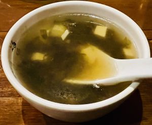 Soup  at Lucky Vegetarian in Brooklyn