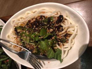5. Sichun style cold noodles   at Lucky Vegetarian in Brooklyn