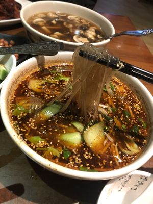 15. Hot and sour angel hair 酸辣粉  at Lucky Vegetarian in Brooklyn