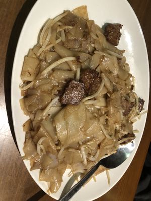 2. Stir fried hofun  at Lucky Vegetarian in Brooklyn