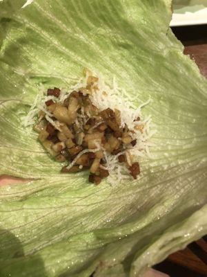27. Lettuce wrap 生菜包  at Lucky Vegetarian in Brooklyn