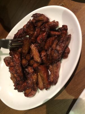 1. Roasted pork   at Lucky Vegetarian in Brooklyn