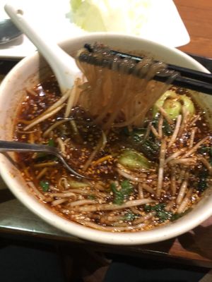 15. Hot and sour angel hair 酸辣粉  at Lucky Vegetarian in Brooklyn