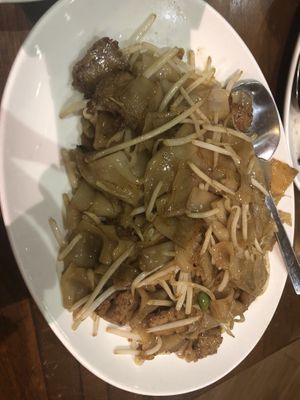 2. Stir fried hofun  at Lucky Vegetarian in Brooklyn