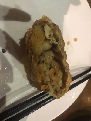 3. Crispy duck   at Lucky Vegetarian in Brooklyn